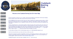 Desktop Screenshot of clydebankbowlingclub.co.uk
