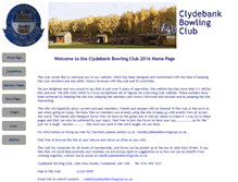 Tablet Screenshot of clydebankbowlingclub.co.uk